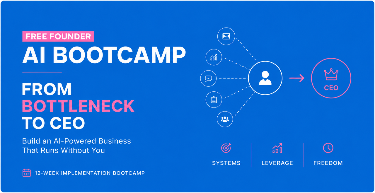 Live AI Bootcamp: FREE FOUNDER